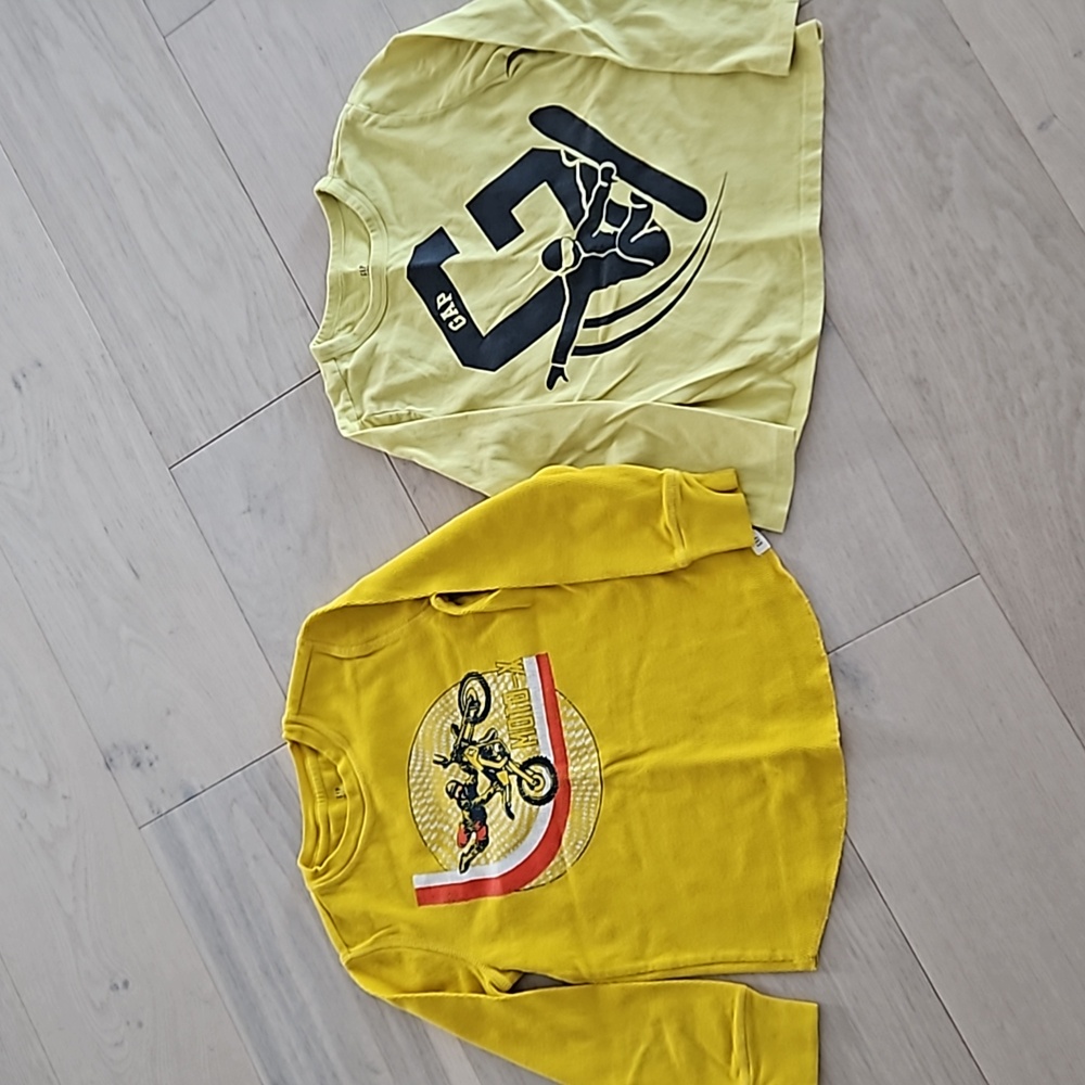 Gap kids long sleeve shirts size S 100% cotton